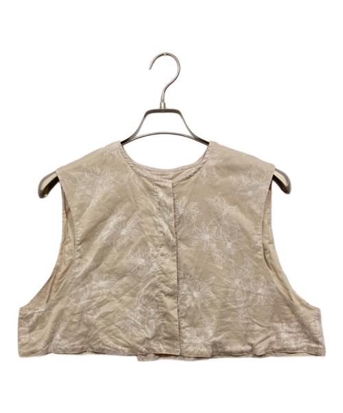 foufou（フーフー ザドレス）foufou (フーフー ザドレス) はなたば クレマチス ワンピース ベージュ サイズ:1の古着・服飾アイテム