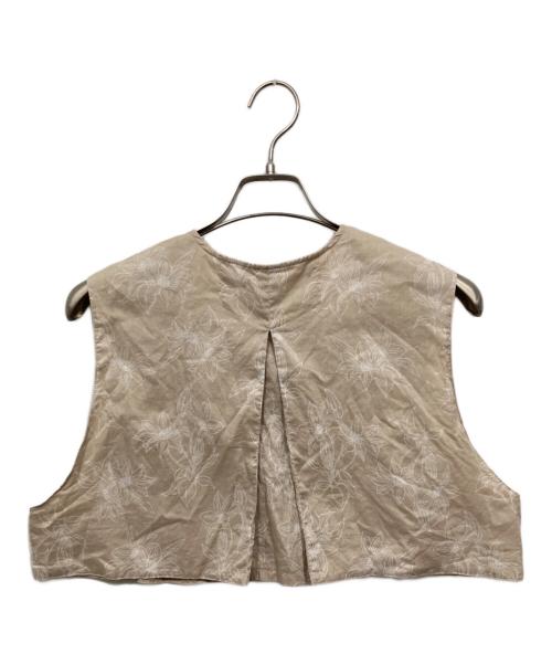 foufou（フーフー ザドレス）foufou (フーフー ザドレス) はなたば クレマチス ワンピース ベージュ サイズ:1の古着・服飾アイテム