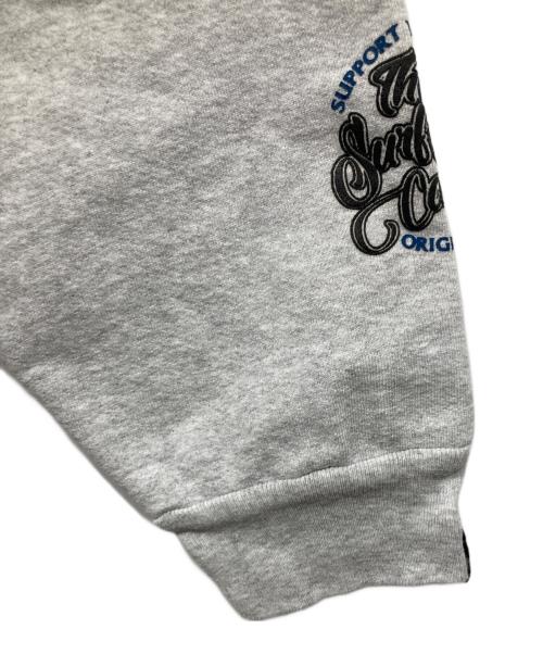 surf skate camp（サーフスケートキャンプ）surf skate camp (サーフスケートキャンプ) パーカー グレー サイズ:Lの古着・服飾アイテム