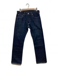 LEVI'S PReMIUM（リーバイス プレミアム）の古着「リジッドデニムパンツ / 501 ボタンフライ ストレート ジーンズ」｜インディゴ