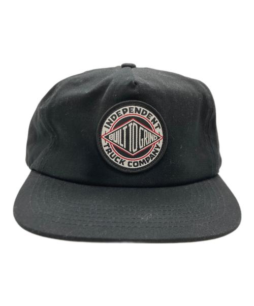 INDEPENDENT（インディペンデント）INDEPENDENT (インディペンデント) キャップ ブラックの古着・服飾アイテム
