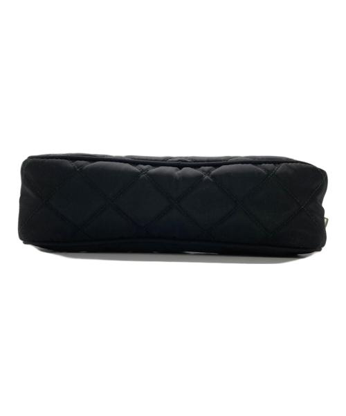 PRADA（プラダ）PRADA (プラダ) 2WAYキルティングショルダーバッグ ブラックの古着・服飾アイテム