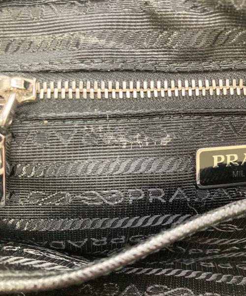 PRADA（プラダ）PRADA (プラダ) 2WAYキルティングショルダーバッグ ブラックの古着・服飾アイテム