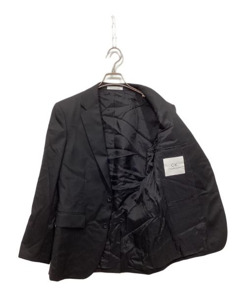 Calvin Klein（カルバンクライン）Calvin Klein (カルバンクライン) セットアップスーツ ブラック サイズ:ジャケット36/パンツ31の古着・服飾アイテム