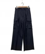 IENAイエナ）の古着「ウォッシャブル カーゴパンツ」｜ネイビー
