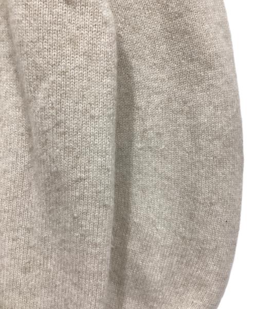 IENA（イエナ）IENA (イエナ) ウールカシミヤラグランクルーネックプルオーバー ホワイト サイズ:記載なしの古着・服飾アイテム