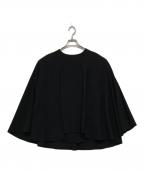 VERMEIL par ienaヴェルメイユ パー イエナ）の古着「ケープブラウス」｜ブラック
