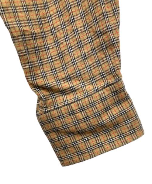 Burberry's（バーバリー）Burberry's (バーバリー) 長袖シャツ ブラウン サイズ:Mの古着・服飾アイテム