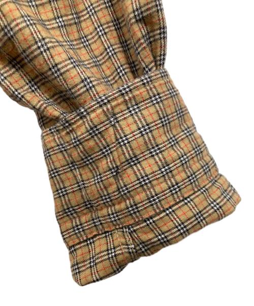 Burberry's（バーバリー）Burberry's (バーバリー) 長袖シャツ ブラウン サイズ:Mの古着・服飾アイテム