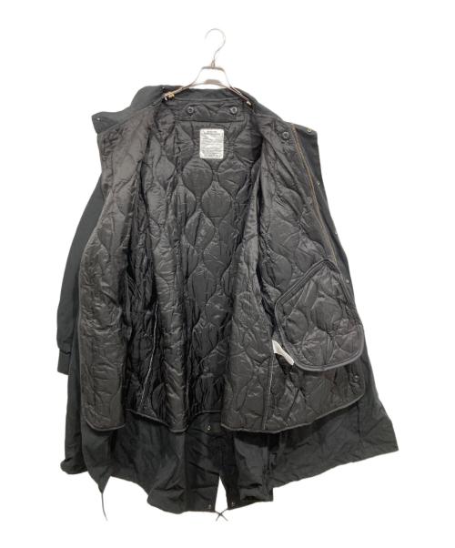 FREAK'S STORE（フリークスストア）FREAK'S STORE (フリークスストア) ライナー付きモッズコート ブラック サイズ:Ｌの古着・服飾アイテム