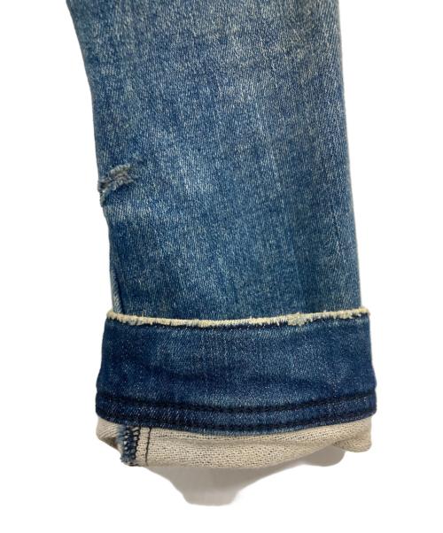 DIESEL（ディーゼル）DIESEL (ディーゼル) ストレッチデニムジャケット ブルー サイズ:Ｍの古着・服飾アイテム