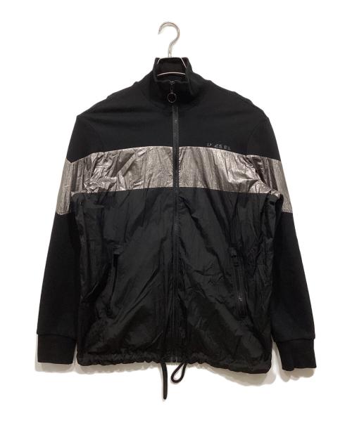 DIESEL（ディーゼル）DIESEL (ディーゼル) ジップアップジャケット ブラック サイズ:Lの古着・服飾アイテム