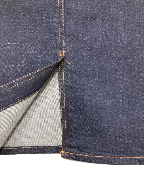 LAUREN RALPH LAUREN（ローレンラルフローレン）LAUREN RALPH LAUREN (ローレンラルフローレン) デニムタイトスカート インディゴの古着・服飾アイテム