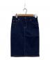 LAUREN RALPH LAUREN（ローレンラルフローレン）の古着「デニムタイトスカート」｜インディゴ