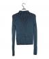 ROBERTO COLLINA (ロベルトコリーナ) ウールリブハイネックニット ブルー サイズ:Ｓ：8000円