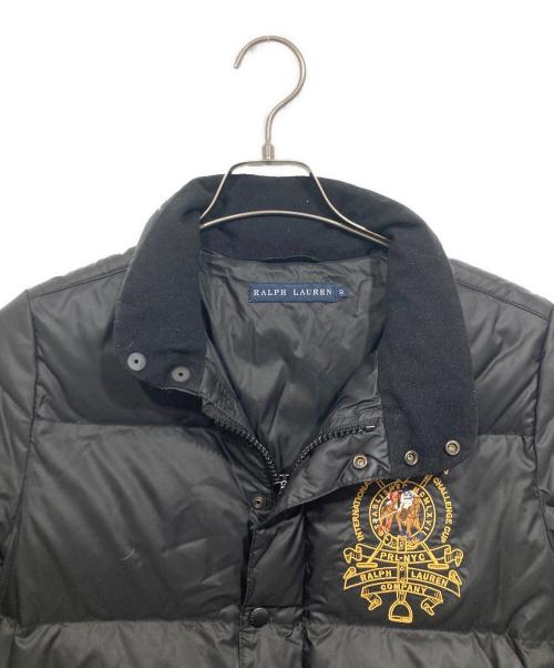 RALPH LAUREN（ラルフローレン）RALPH LAUREN (ラルフローレン) ダウンジャケット ブラック サイズ:9の古着・服飾アイテム