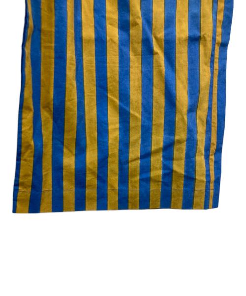 SZ Blockprints（エスゼットブロックプリント）SZ Blockprints (エスゼットブロックプリント) Ron Herman (ロンハーマン) ストライプパンツ ベージュ×ブルー サイズ:Ｓの古着・服飾アイテム