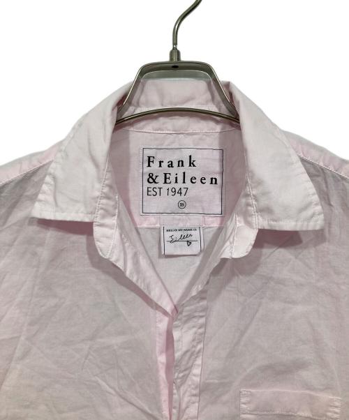 Frank&Eileen（フランクアンドアイリーン）Frank&Eileen (フランクアンドアイリーン) ライトポプリンシャツ ブルー サイズ:XSの古着・服飾アイテム