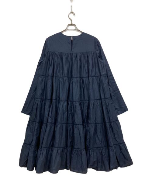 merlette（マーレット）Merlette (マーレット) コットンティアードワンピース ネイビー サイズ:ｓの古着・服飾アイテム