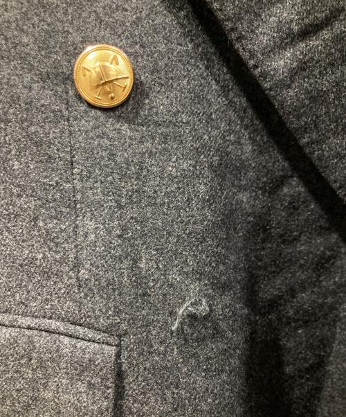 POLO RALPH LAUREN（ポロ・ラルフローレン）POLO RALPH LAUREN (ポロ・ラルフローレン) 金釦ウールダブルジャケット グレー サイズ:165-87-76の古着・服飾アイテム