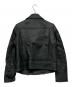 upper hights (アッパーハイツ) ラムレザーライダースジャケット ブラック サイズ:2：14000円