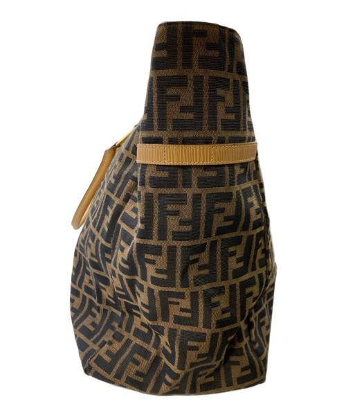 FENDI（フェンディ）FENDI (フェンディ) ヴィンテージズッカ柄ボストンバッグ ブラウンの古着・服飾アイテム