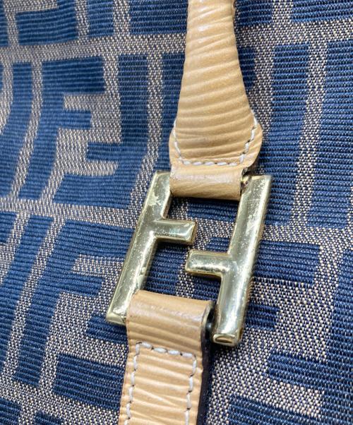 FENDI（フェンディ）FENDI (フェンディ) ヴィンテージズッカ柄ボストンバッグ ブラウンの古着・服飾アイテム