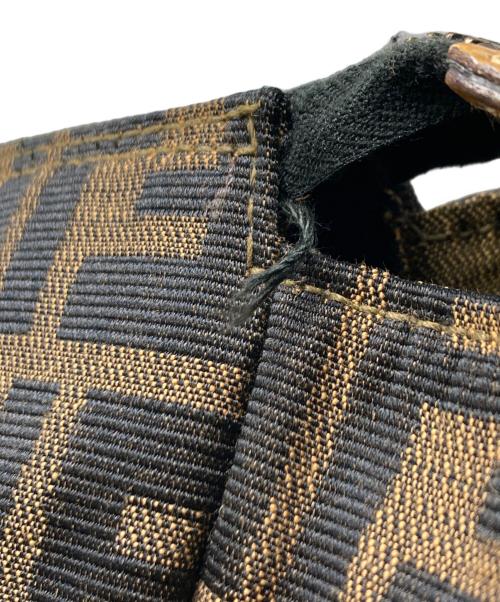 FENDI（フェンディ）FENDI (フェンディ) ヴィンテージズッカ柄ボストンバッグ ブラウンの古着・服飾アイテム
