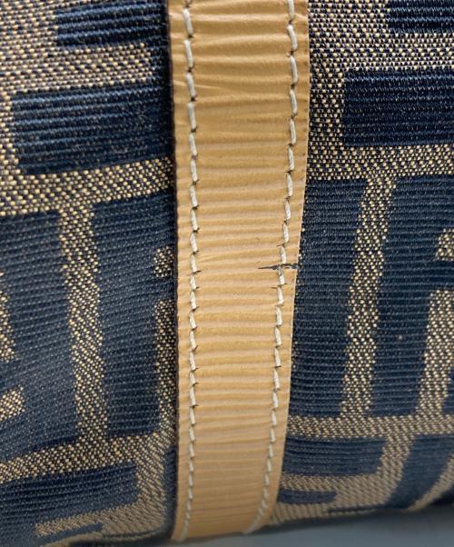 FENDI（フェンディ）FENDI (フェンディ) ヴィンテージズッカ柄ボストンバッグ ブラウンの古着・服飾アイテム