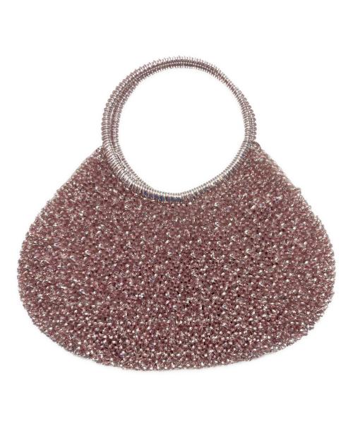 ANTEPRIMA（アンテプリマ）ANTEPRIMA (アンテプリマ) ワイヤーハンドバッグ/フラワー ピンクの古着・服飾アイテム