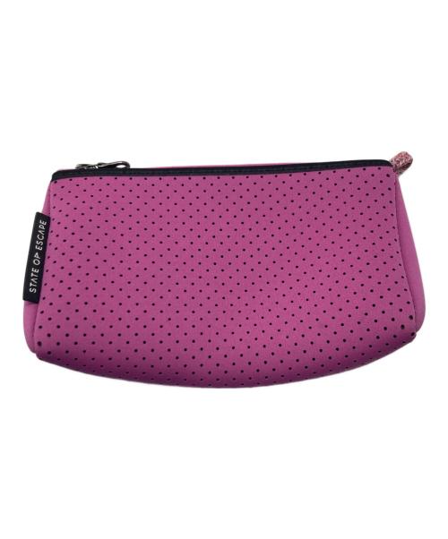 STATE OF ESCAPE（ステイトオブエスケープ）STATE OF ESCAPE (ステイトオブエスケープ) 2WAYショルダーバッグ ショッキングピンクの古着・服飾アイテム