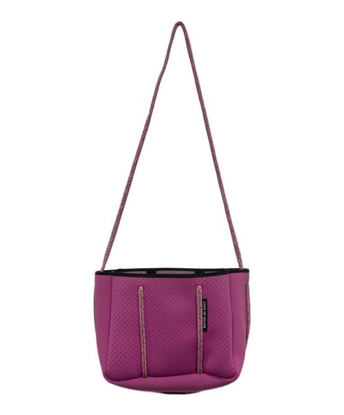 STATE OF ESCAPE（ステイトオブエスケープ）STATE OF ESCAPE (ステイトオブエスケープ) 2WAYショルダーバッグ ショッキングピンクの古着・服飾アイテム