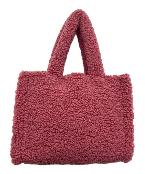 Stand Studio（スタンド スタジオ）Stand Studio (スタンド スタジオ) ボアハンドバッグ ショッキングピンク サイズ:036の古着・服飾アイテム