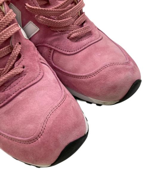 NEW BALANCE（ニューバランス）NEW BALANCE (ニューバランス) ローカットスニーカー/30周年 イングランド製 ピンク サイズ:UK11/2の古着・服飾アイテム