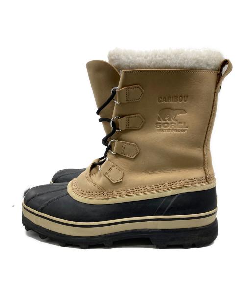 SOREL（ソレル）SOREL (ソレル) カリブー スノーブーツ ベージュ サイズ:30㎝の古着・服飾アイテム