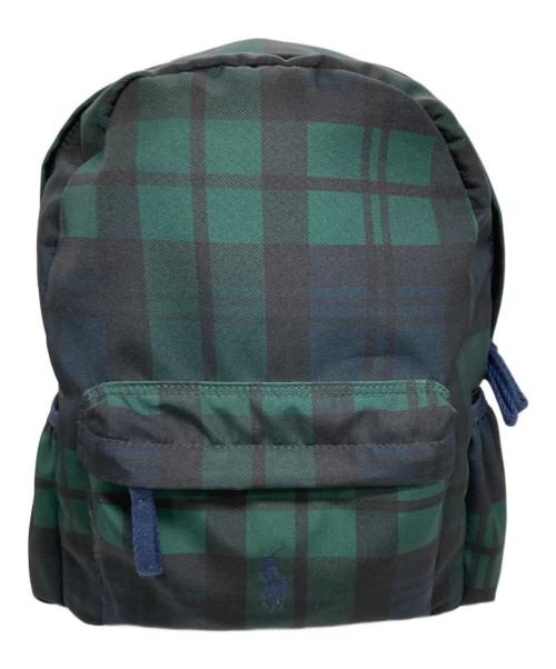 POLO RALPH LAUREN（ポロ・ラルフローレン）POLO RALPH LAUREN (ポロ・ラルフローレン) リュック ブラックウォッチの古着・服飾アイテム