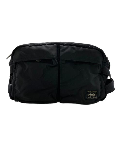 PORTER（ポーター）PORTER (ポーター) ボディーバッグ / WAIST BAG/タンカー ブラックの古着・服飾アイテム