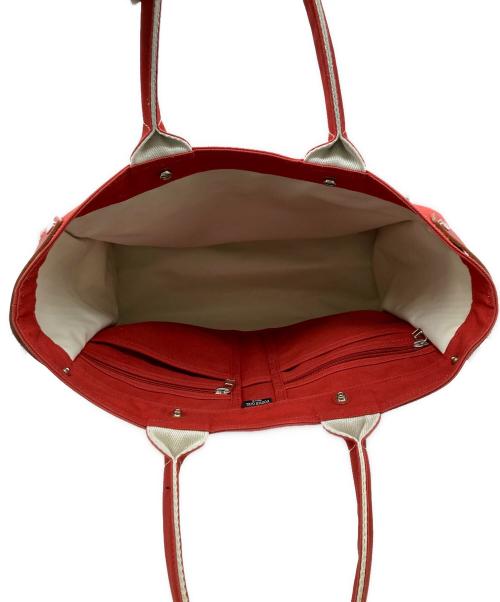 PORTER GIRL（ポーターガール）PORTER GIRL (ポーターガール) トートバッグ / TOTE BAG(L レッドの古着・服飾アイテム