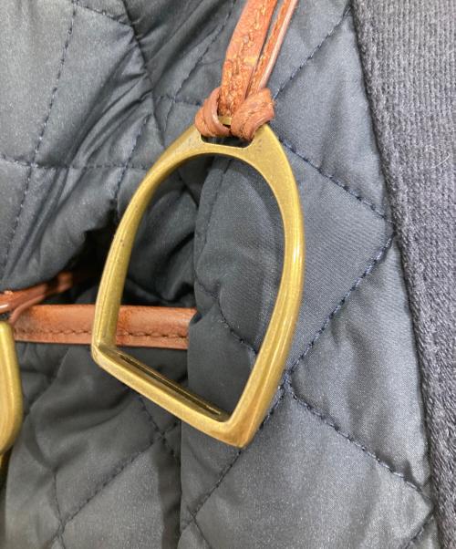POLO RALPH LAUREN（ポロ・ラルフローレン）POLO RALPH LAUREN (ポロ・ラルフローレン) キルティング2WAYマザーズバッグ ネイビーの古着・服飾アイテム