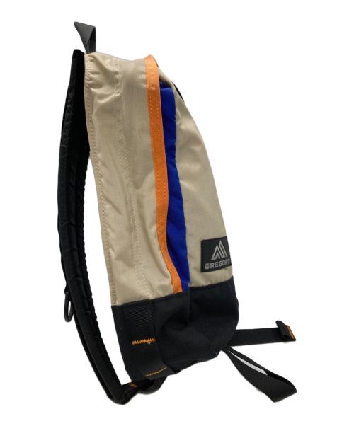 GREGORY（グレゴリー）GREGORY (グレゴリー) ボディーバッグ ブルー×ベージュの古着・服飾アイテム