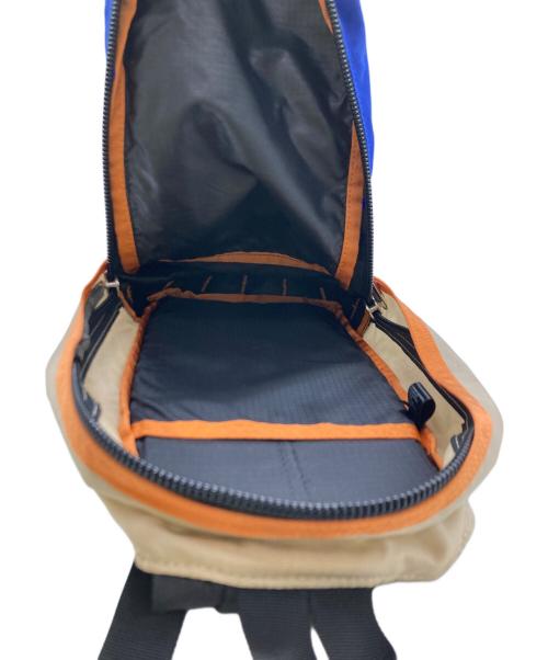 GREGORY（グレゴリー）GREGORY (グレゴリー) ボディーバッグ ブルー×ベージュの古着・服飾アイテム