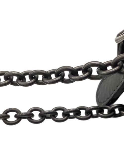 BOTTEGA VENETA（ボッテガベネタ）BOTTEGA VENETA (ボッテガベネタ) パイソン ショルダーバッグ ブラックの古着・服飾アイテム