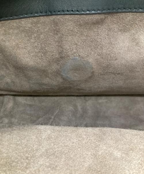 BOTTEGA VENETA（ボッテガベネタ）BOTTEGA VENETA (ボッテガベネタ) リアルト イントレチャート フラップワンショルダーバッグ ブラックの古着・服飾アイテム