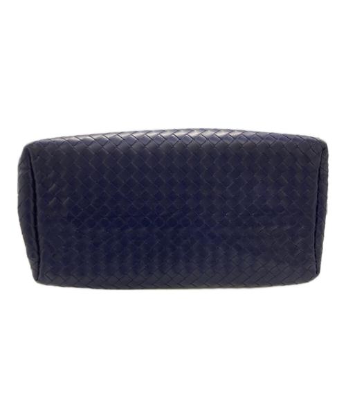BOTTEGA VENETA（ボッテガベネタ）BOTTEGA VENETA (ボッテガベネタ) イントレチャート2WAYバッグ / ローマバッグ スモール ネイビーの古着・服飾アイテム