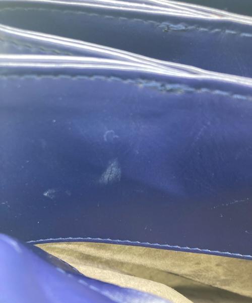 BOTTEGA VENETA（ボッテガベネタ）BOTTEGA VENETA (ボッテガベネタ) イントレチャート2WAYバッグ / ローマバッグ スモール ネイビーの古着・服飾アイテム