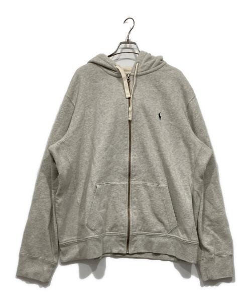 POLO RALPH LAUREN（ポロ・ラルフローレン）POLO RALPH LAUREN (ポロ・ラルフローレン) ジップパーカー グレー サイズ:XXLの古着・服飾アイテム