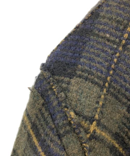 POLO RALPH LAUREN（ポロ・ラルフローレン）POLO RALPH LAUREN (ポロ・ラルフローレン) ダッフルコート ネイビー×グリーン サイズ:XLの古着・服飾アイテム