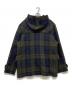 POLO RALPH LAUREN (ポロ・ラルフローレン) ダッフルコート ネイビー×グリーン サイズ:XL：10000円