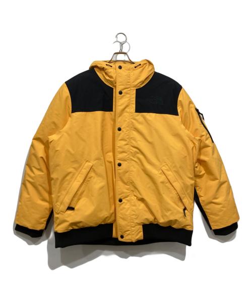 THE NORTH FACE（ザ ノース フェイス）THE NORTH FACE (ザ ノース フェイス) ダウンジャケット / NEWINGTON DOWN JACKET イエロー×ブラック サイズ:XXXLの古着・服飾アイテム