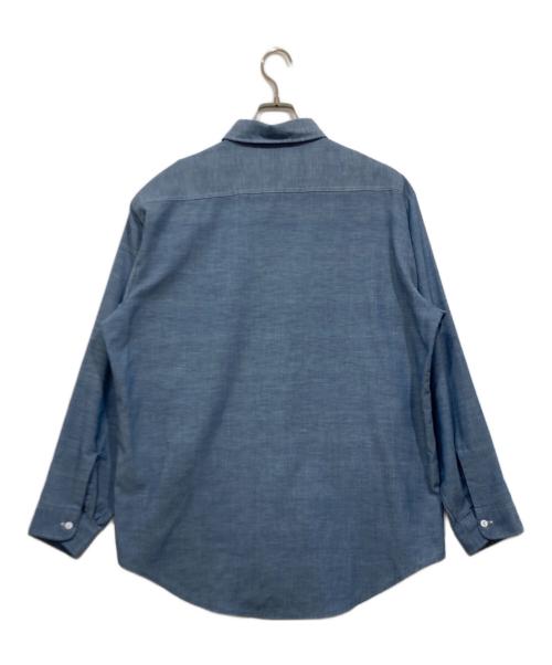 big mac（ビッグマック）BIG MAC (ビッグマック) シャンブレーワークシャツ/70s PENN-PRESTタグ ブルー サイズ:Lの古着・服飾アイテム